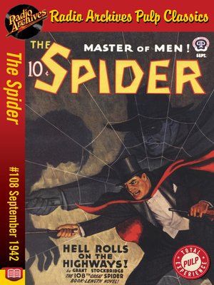 cover image of The Spider #108